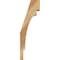 Ekena Millwork 4"W x 6"D x 18"H Merced Rough Sawn Knee Brace, Western Red Cedar BRC04X06X18MRC00RWR - alternate 3